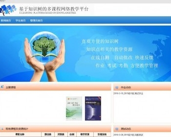 最新版C#基于知识树的多课程网络教学平台源码