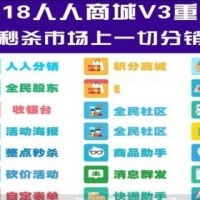 人人分销商城 3.9.45源码 去在线更新 去授权后端